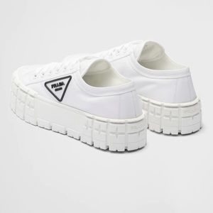 Double wheel Nylon Prada Sneakers